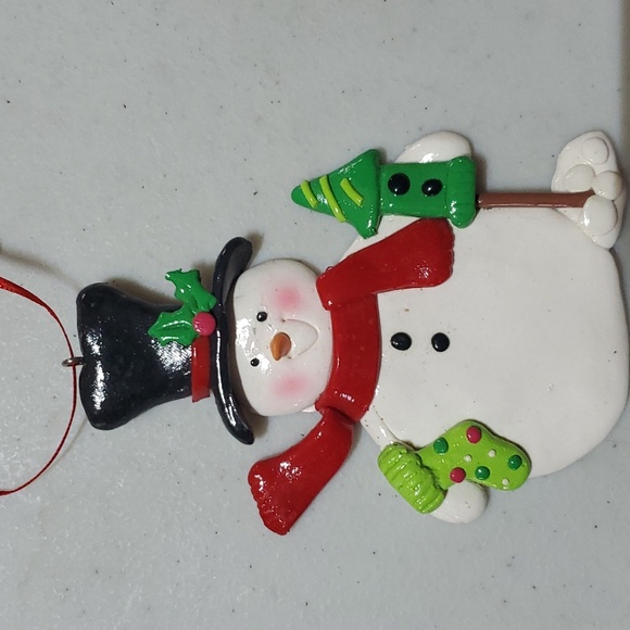 Bundle Ornaments Angel, Snowmen, Candy canes and motion stickers & Snowflakes - Picture 10 of 16